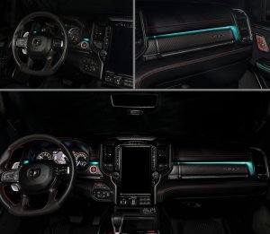 RAM RAM Interior Ambient Lighting Kit - ORACLE Lighting - ColorSHIFT RGB - RGB - `19-`24 RAM RAM Interior Ambient Lighting Kit - ORACLE Lighting - ColorSHIFT RGB - RGB - `19-`24